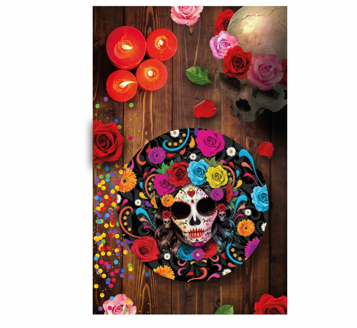 Halloween Schaal Doodshoofd 32cm van Fiestas Guirca koop je bij Partywinkel