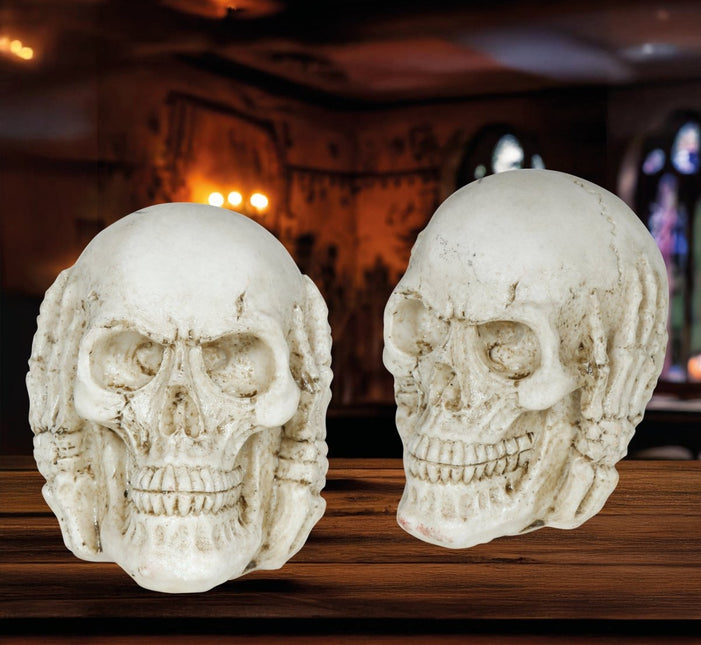 Halloween Schedel 6cm van Fiestas Guirca koop je bij Partywinkel