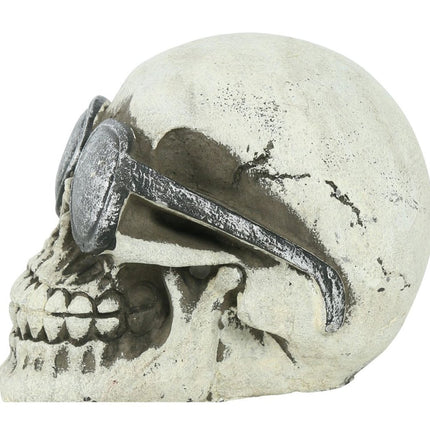 Halloween Schedel Bril 11cm van Fiestas Guirca koop je bij Partywinkel