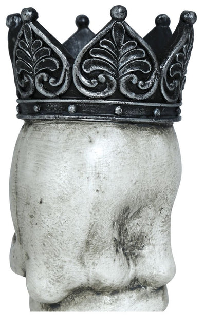 Halloween Schedel Met Kroon van Fiestas Guirca koop je bij Partywinkel