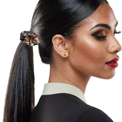 Halloween Scrunchie Catrina van Fiestas Guirca koop je bij Partywinkel