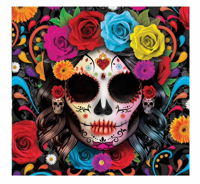 Halloween Servetten Doodshoofd 33cm van Fiestas Guirca koop je bij Partywinkel