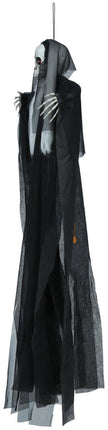 Halloween Skelet Hangend Met Licht, Geluid En Beweging 1,05m van Fiestas Guirca koop je bij Partywinkel