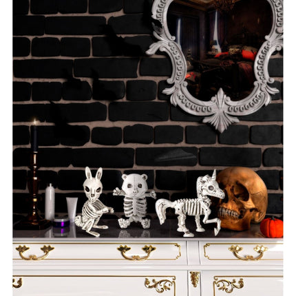 Halloween Skelet Konijn 16cm van Widmann koop je bij Partywinkel