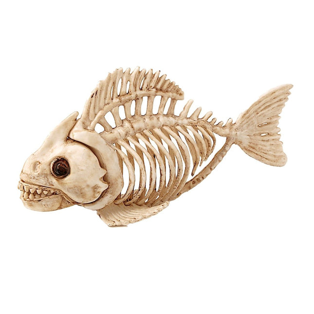 Halloween Skelet Vis 23cm van Widmann koop je bij Partywinkel