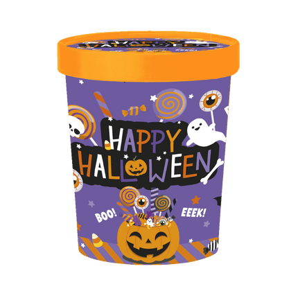 Halloween Snoepbakje Happy Halloween 12cm van Paper Dreams koop je bij Partywinkel