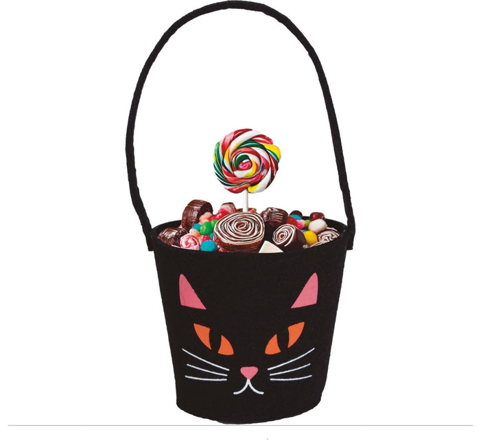 Halloween Snoepbakje Kat 13cm van Fiestas Guirca koop je bij Partywinkel