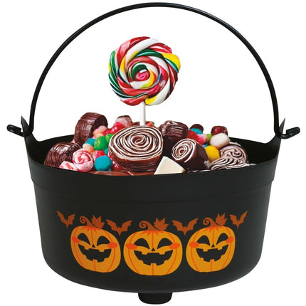 Halloween Snoepbakje Pompoen 24cm van Fiestas Guirca koop je bij Partywinkel