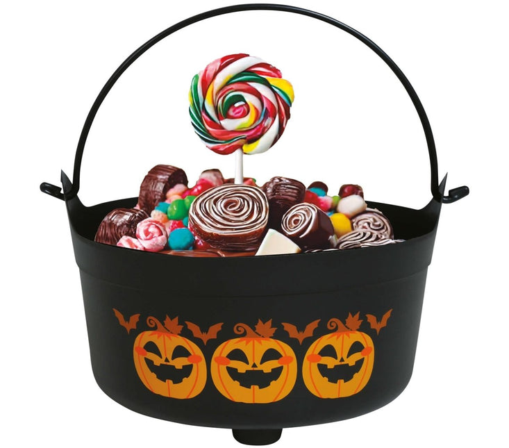 Halloween Snoepbakje Pompoen 24cm van Fiestas Guirca koop je bij Partywinkel