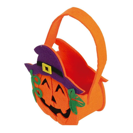 Halloween Snoepemmer Pompoen van Fiestas Guirca koop je bij Partywinkel