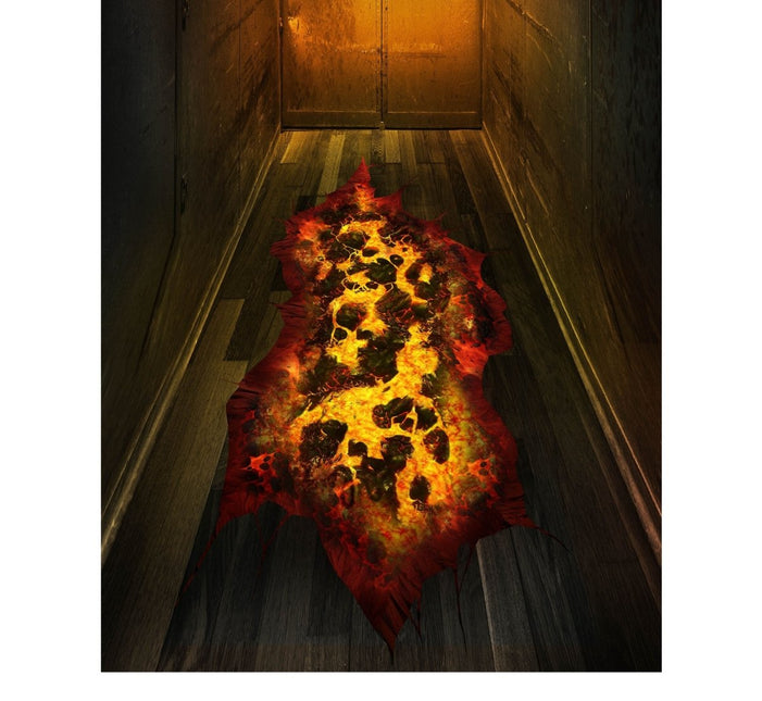 Halloween Sticker Lava 90cm van Fiestas Guirca koop je bij Partywinkel