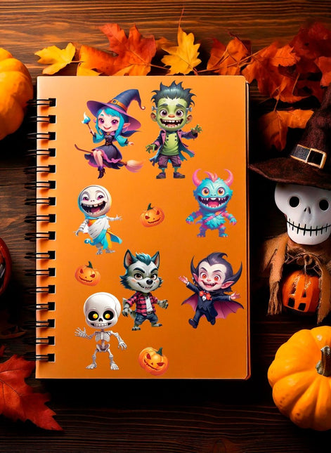 Halloween Stickers Monster van Fiestas Guirca koop je bij Partywinkel