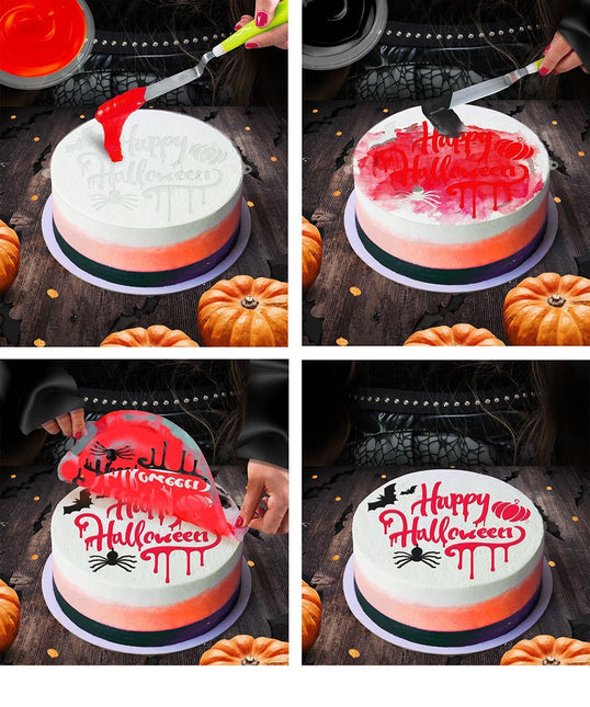 Halloween Taartsjabloon Happy Halloween 25cm van Fiestas Guirca koop je bij Partywinkel