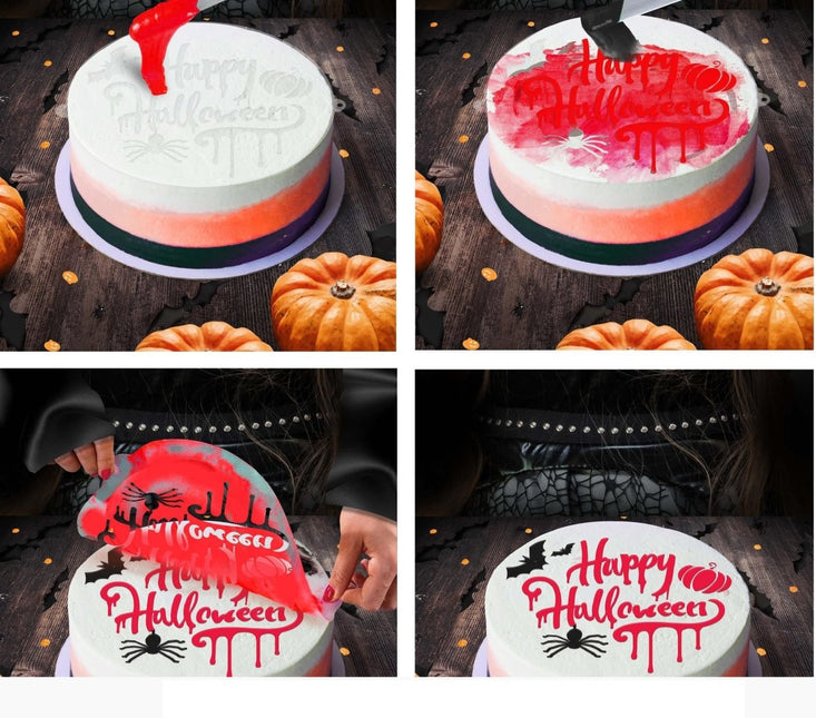 Halloween Taartsjabloon Happy Halloween 25cm van Fiestas Guirca koop je bij Partywinkel