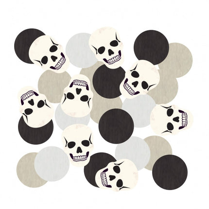 Halloween Tafeldecoratie Doodshoofd 14g van Riethmueller koop je bij Partywinkel