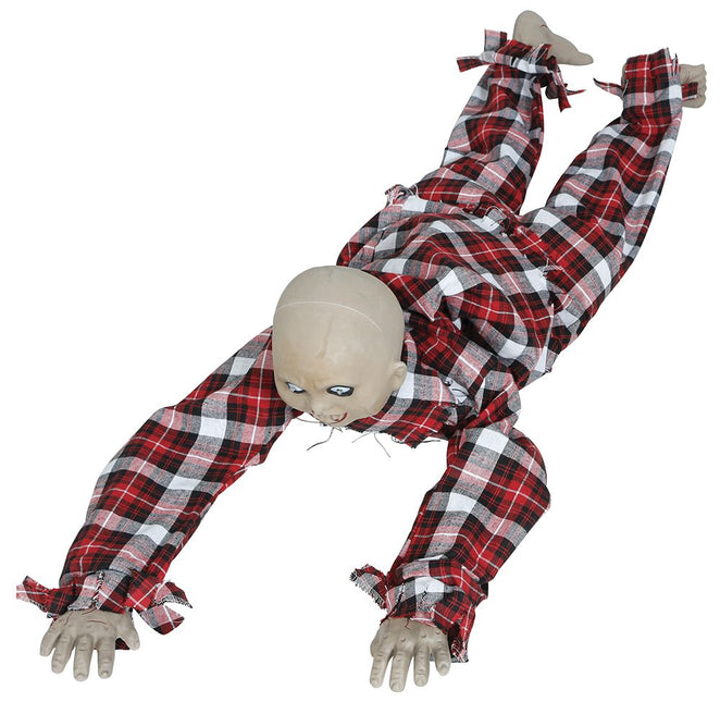 Halloween Pop Kruipende Zombie 90cm van Fiestas Guirca koop je bij Partywinkel