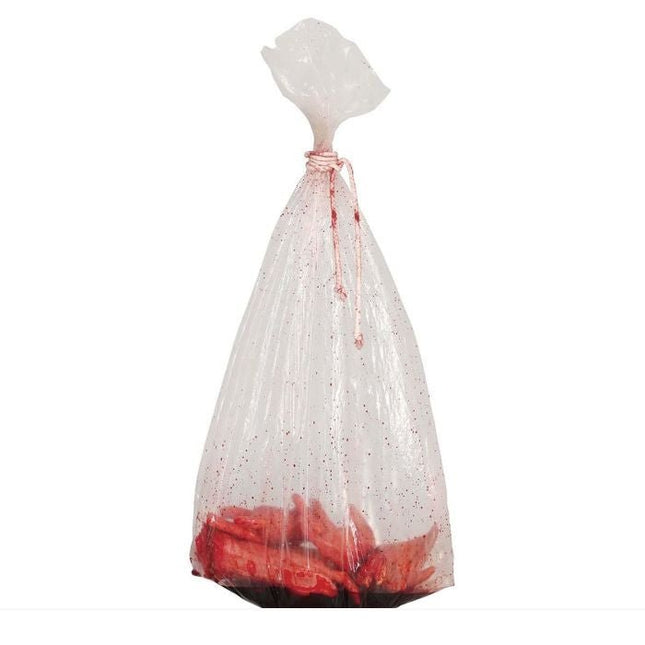 Halloween Tafeldecoratie Nep Bloedzak van Fiestas Guirca koop je bij Partywinkel