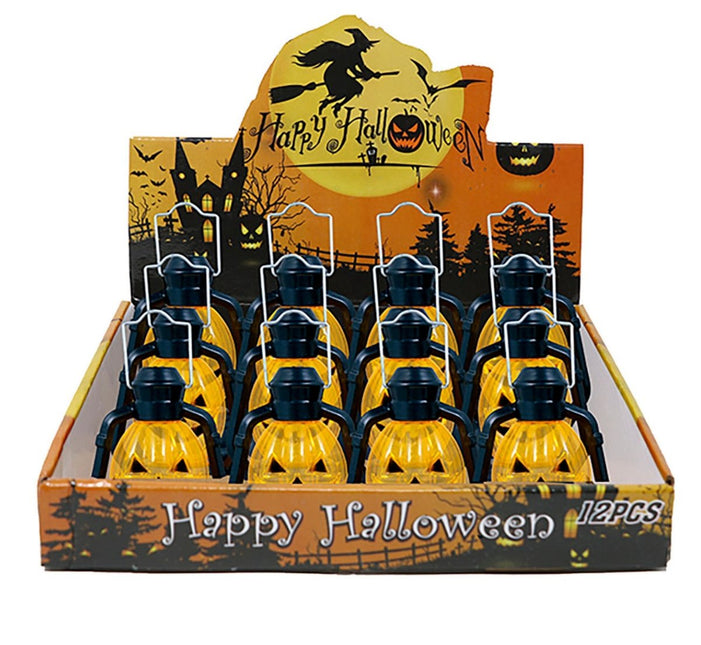 Halloween Tafeldecoratie Pompoen Lantaarn 10cm van Fiestas Guirca koop je bij Partywinkel
