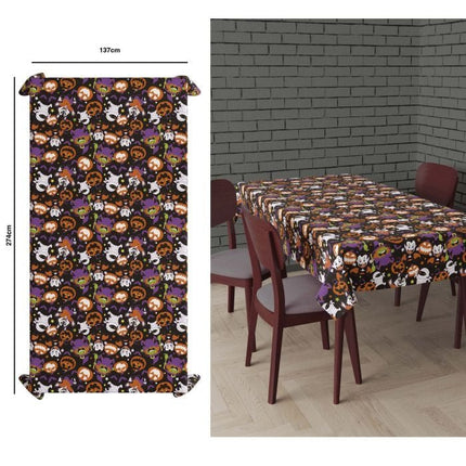Halloween Tafelkleed Monsters 2,74m van Fiestas Guirca koop je bij Partywinkel
