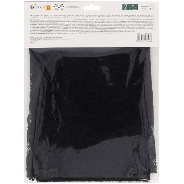 Halloween Tafelloper Spinnenwebben 1,85cm van Folat koop je bij Partywinkel