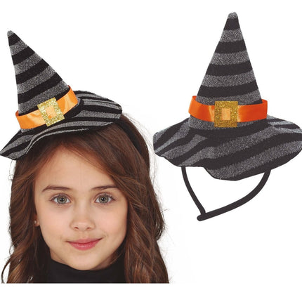 Halloween Tiara Heksenhoed Kind van Fiestas Guirca koop je bij Partywinkel