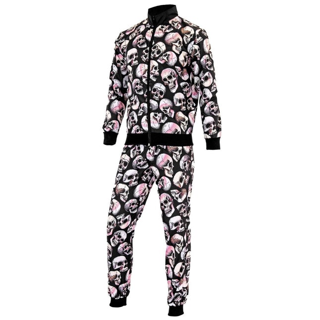 Halloween Trainingspak Fout Schedels van Widmann koop je bij Partywinkel