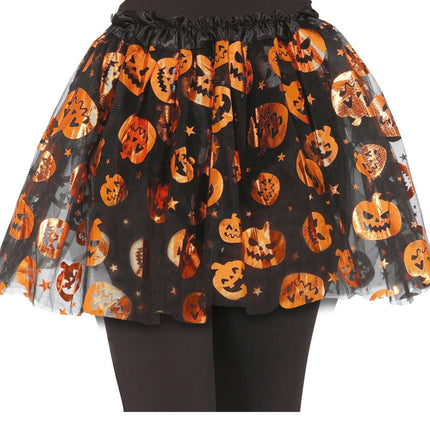 Halloween Tutu Meisje Pompoenen 30cm van Fiestas Guirca koop je bij Partywinkel