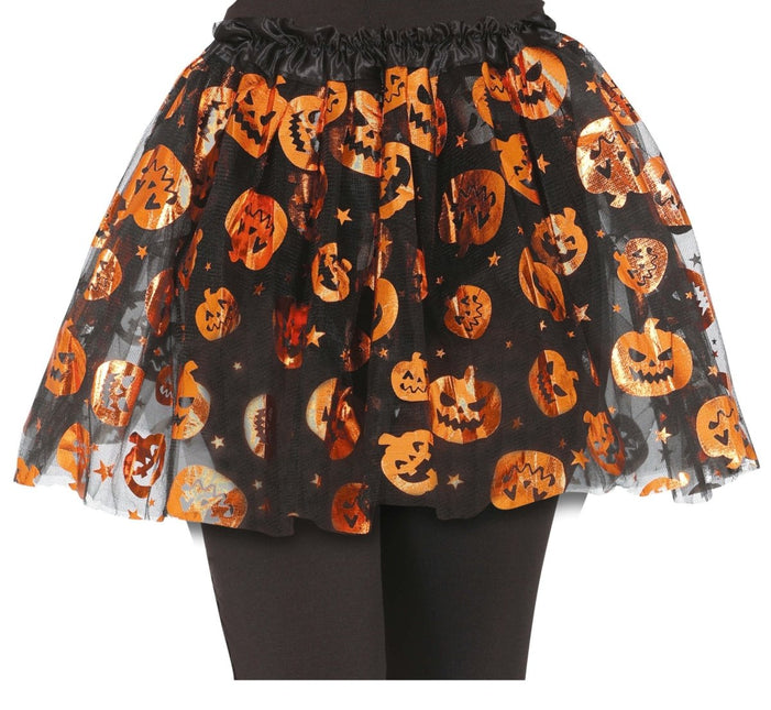Halloween Tutu Meisje Pompoenen 30cm van Fiestas Guirca koop je bij Partywinkel