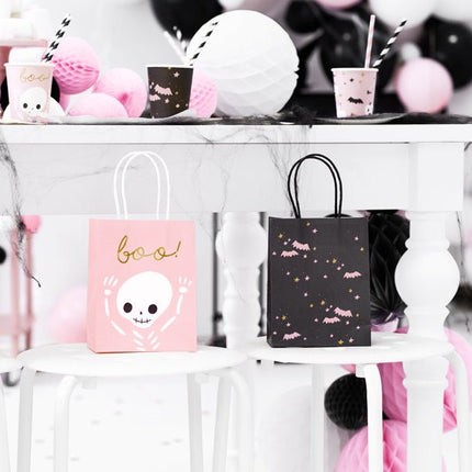 Halloween Uitdeeltasjes Boo 18cm van Partydeco koop je bij Partywinkel