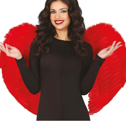 Halloween Vleugels Rood 80cm van Fiestas Guirca koop je bij Partywinkel