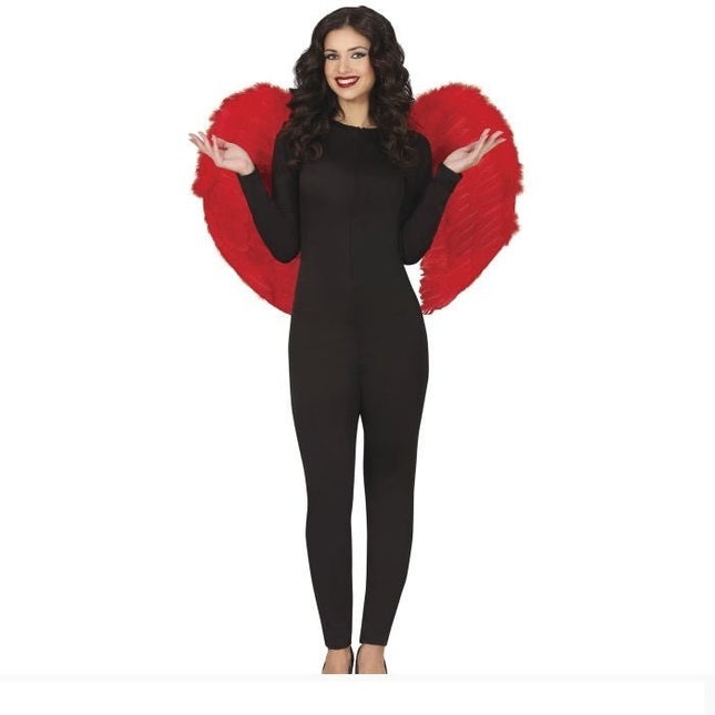 Halloween Vleugels Rood 80cm van Fiestas Guirca koop je bij Partywinkel