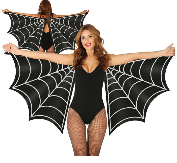 Halloween Vleugels Spinnenweb 1,7m van Fiestas Guirca koop je bij Partywinkel