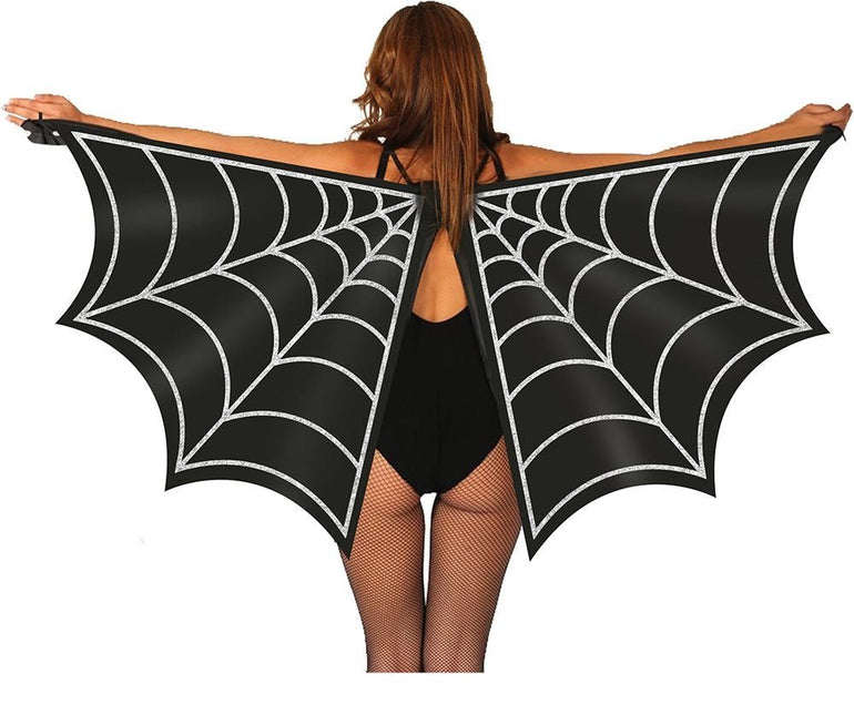 Halloween Vleugels Spinnenweb 1,7m van Fiestas Guirca koop je bij Partywinkel