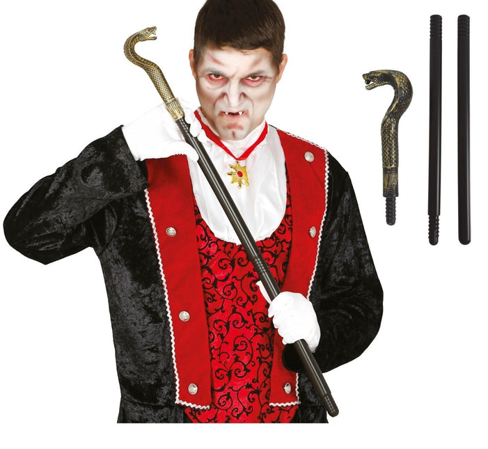 Halloween Wandelstok Slang 78cm van Fiestas Guirca koop je bij Partywinkel