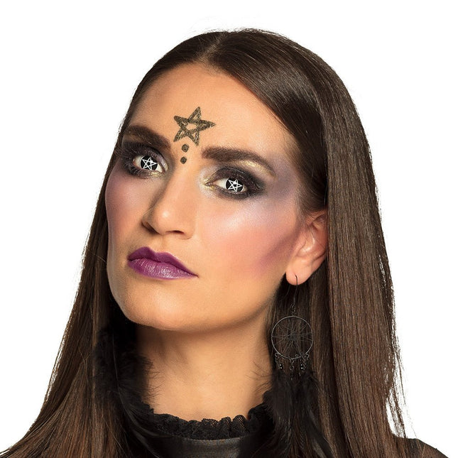 Halloween Weeklenzen Pentagram van Boland koop je bij Partywinkel