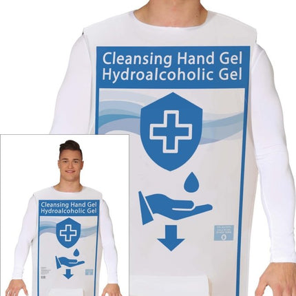 Handgel Dispenser Kostuum L van Fiestas Guirca koop je bij Partywinkel