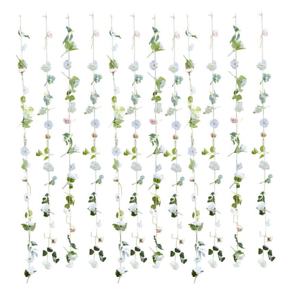 Hangdecoratie Bloemen 1,8m 12st van Ginger Ray koop je bij Partywinkel