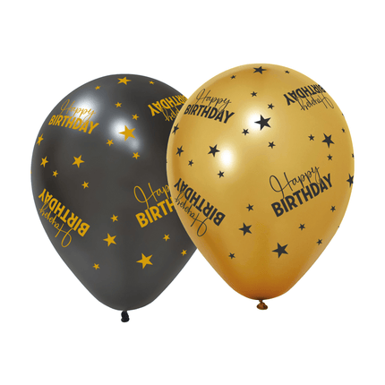 Happy Birthday Ballonnen 31cm 6st van WeFiesta koop je bij Partywinkel