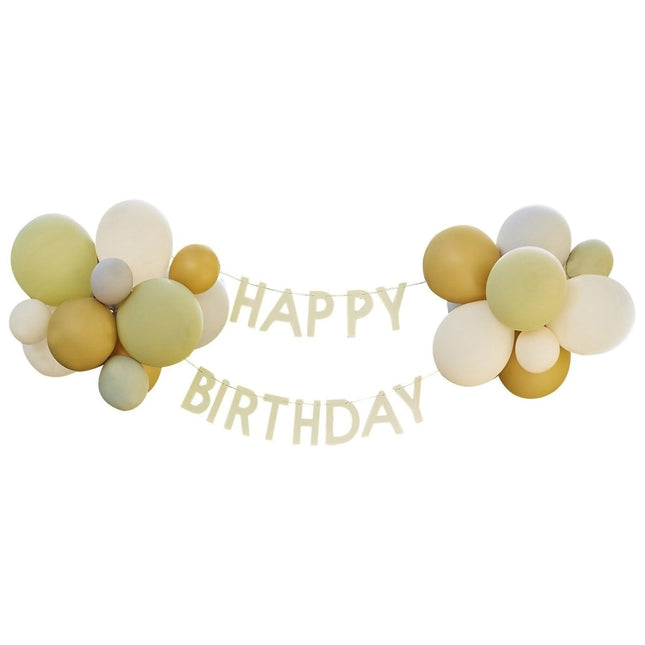 Happy Birthday Ballonnen Set van Ginger Ray koop je bij Partywinkel