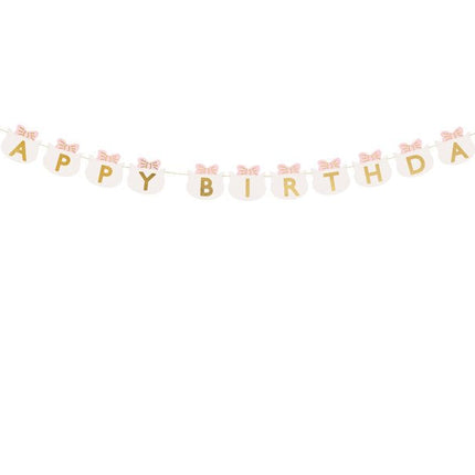 Happy Birthday Letterslinger 2,8m van Partydeco koop je bij Partywinkel