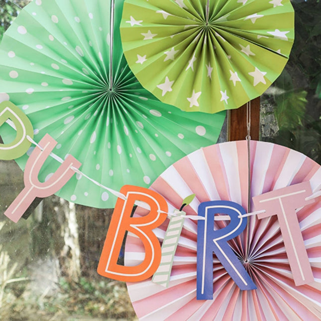 Happy Birthday Letterslinger Eco 1,5m van Folat koop je bij Partywinkel