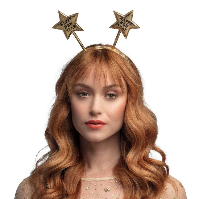Happy New Year Haarband van Boland koop je bij Partywinkel