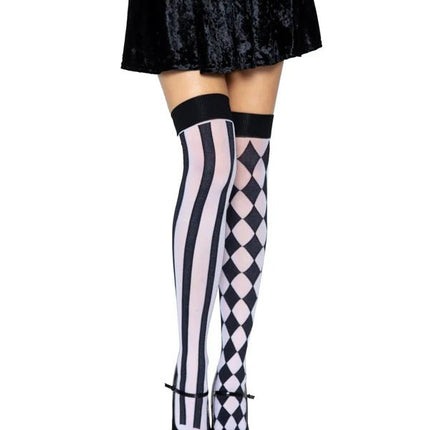 Harlekijn Kousen van Leg Avenue koop je bij Partywinkel