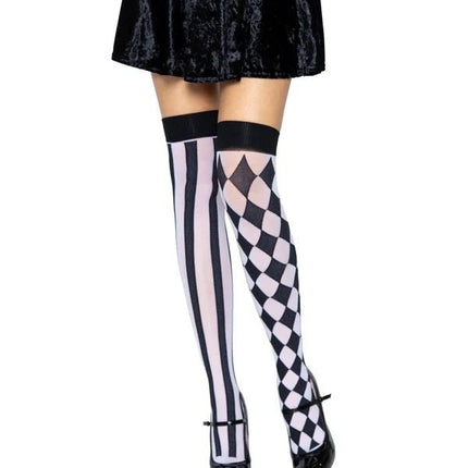 Harlekijn Kousen van Leg Avenue koop je bij Partywinkel