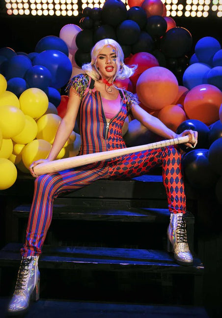 Harley Quinn Jumpsuit Dames Leg Avenue van Leg Avenue koop je bij Partywinkel