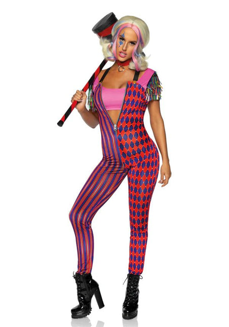 Harley Quinn Jumpsuit Dames Leg Avenue van Leg Avenue koop je bij Partywinkel