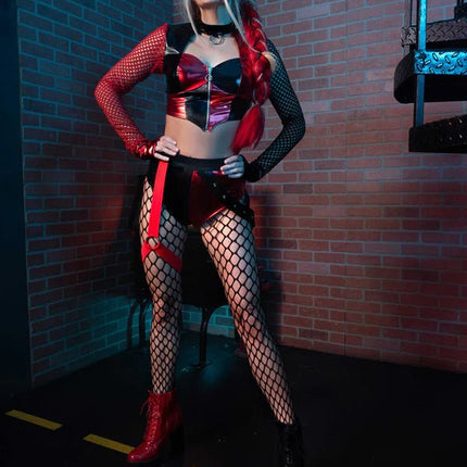 Harley Quinn Kostuum Dames Leg Avenue van Leg Avenue koop je bij Partywinkel
