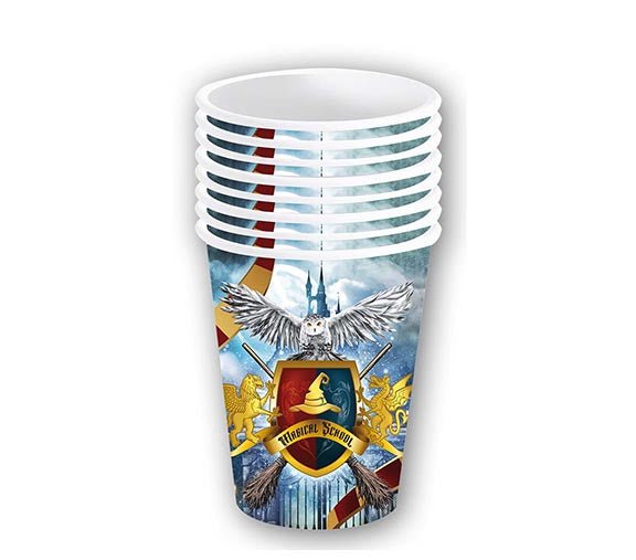 Harry Potter Bekers 240ml 6st van Fiestas Guirca koop je bij Partywinkel