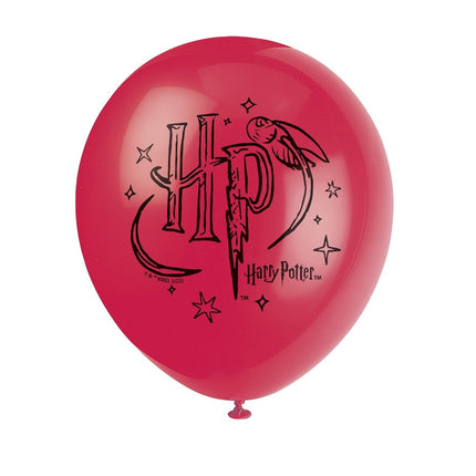 Harry Potter Latex Ballonnen 26cm 8st van Unique koop je bij Partywinkel