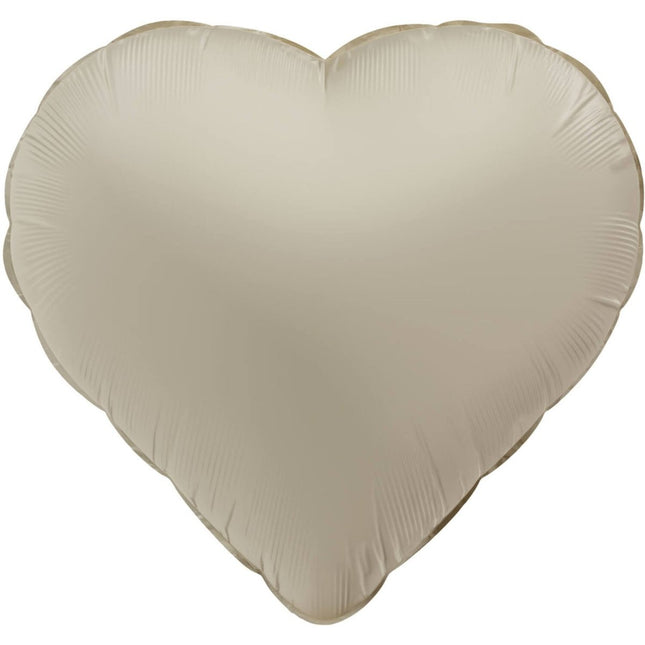 Hart Helium Ballon Nude Leeg 45cm van Folat koop je bij Partywinkel